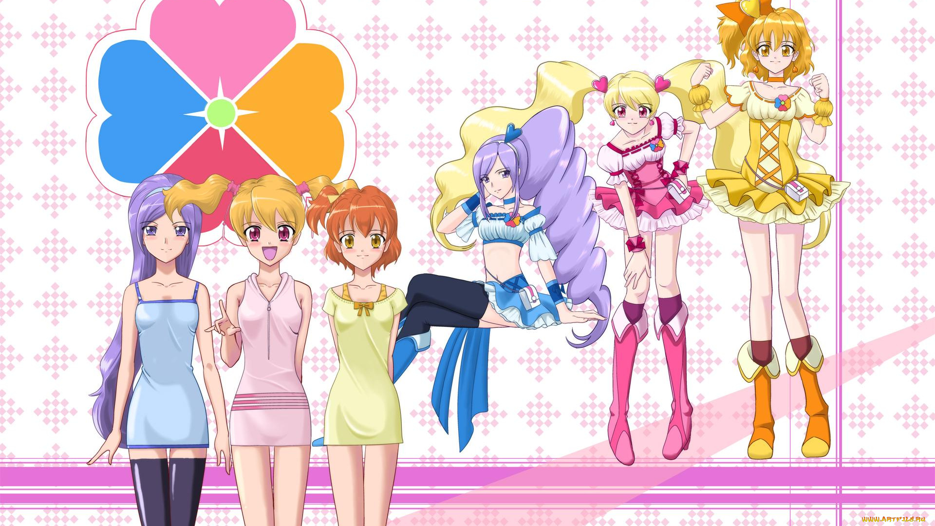 аниме, smile, precure