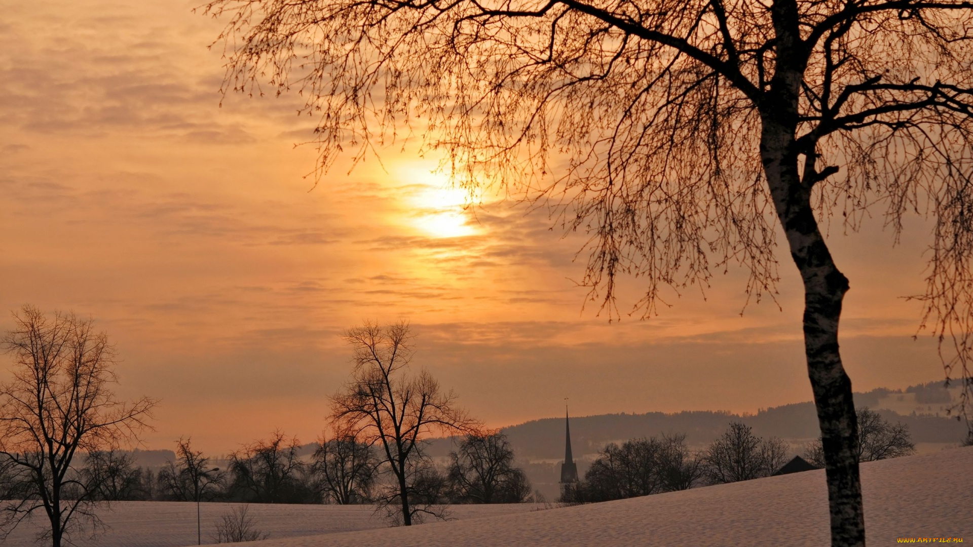 природа, восходы, закаты