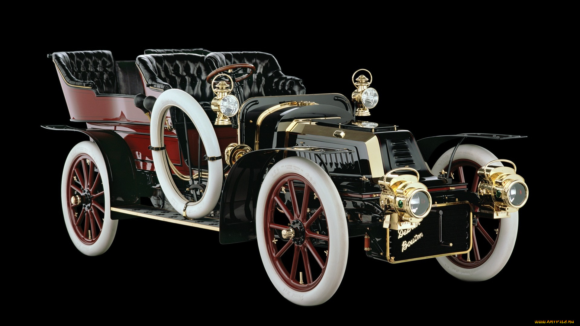 автомобили, классика, автомобиль, черный, фон