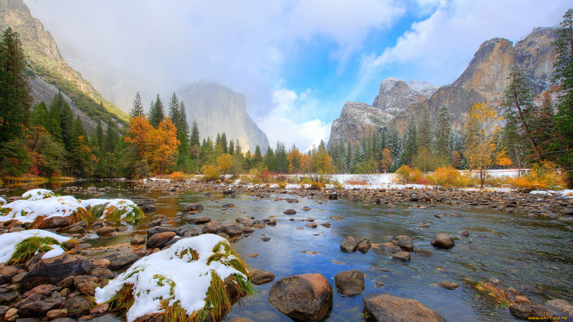 природа, реки, озера, горы, река