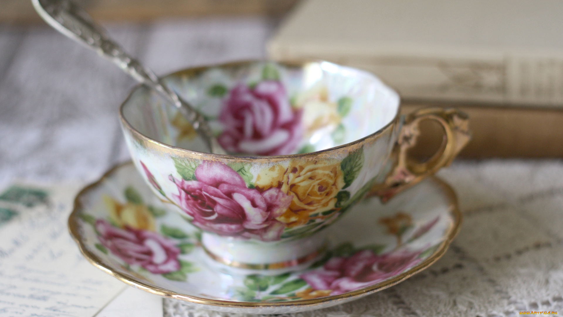 разное, посуда, столовые, приборы, кухонная, утварь, блюдце, чашка, фарфор, роспись