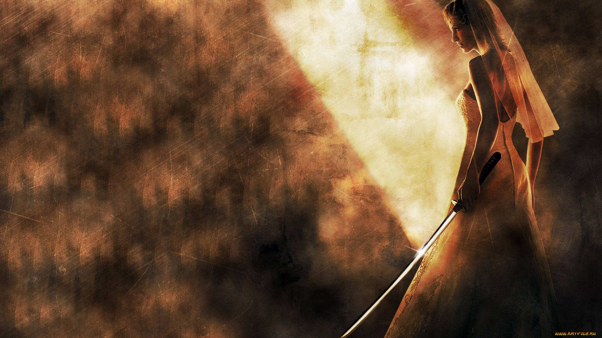 убить, билла, кино, фильмы, kill, bill, vol, меч, невеста, ума, турман, 2