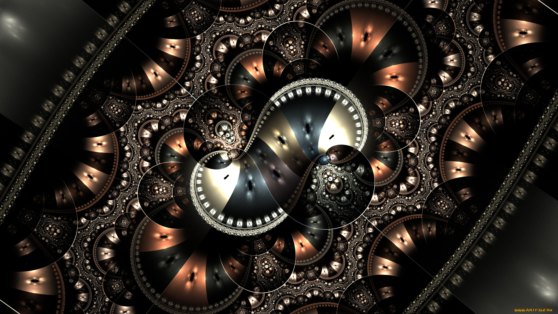 3д, графика, fractal, фракталы, фон, цвета, узор