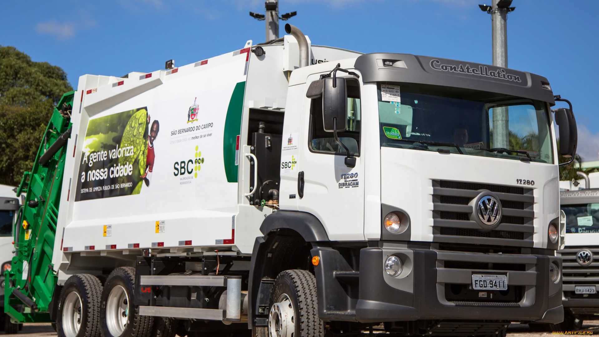 автомобили, мусоровозы, auto