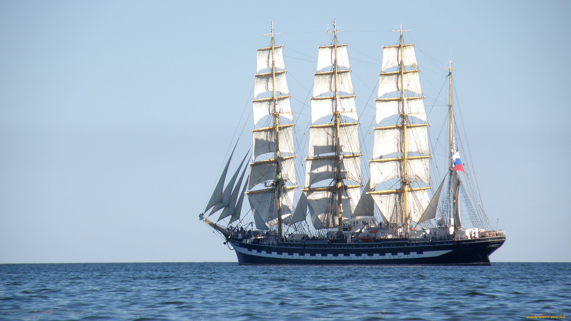 корабли, парусники, паруса