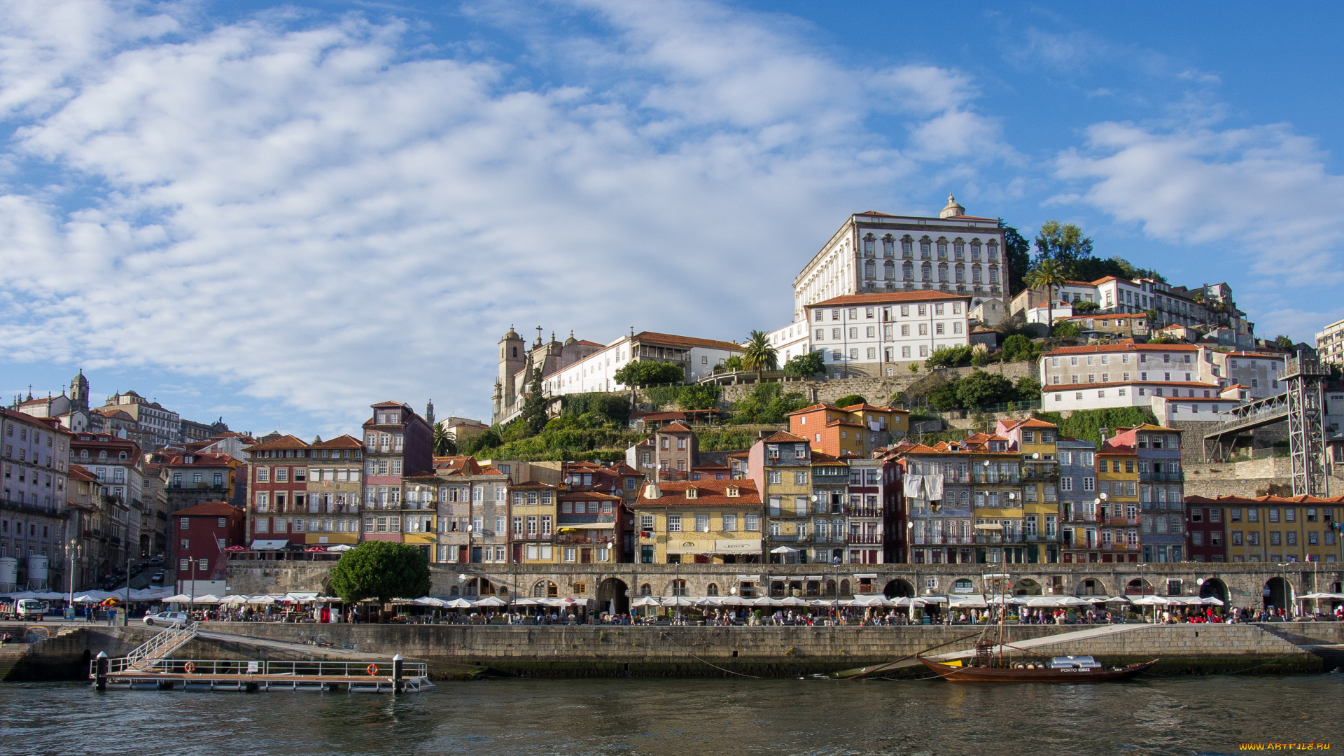 porto, portugal, города, улицы, площади, набережные, порто, дома, река, набережная