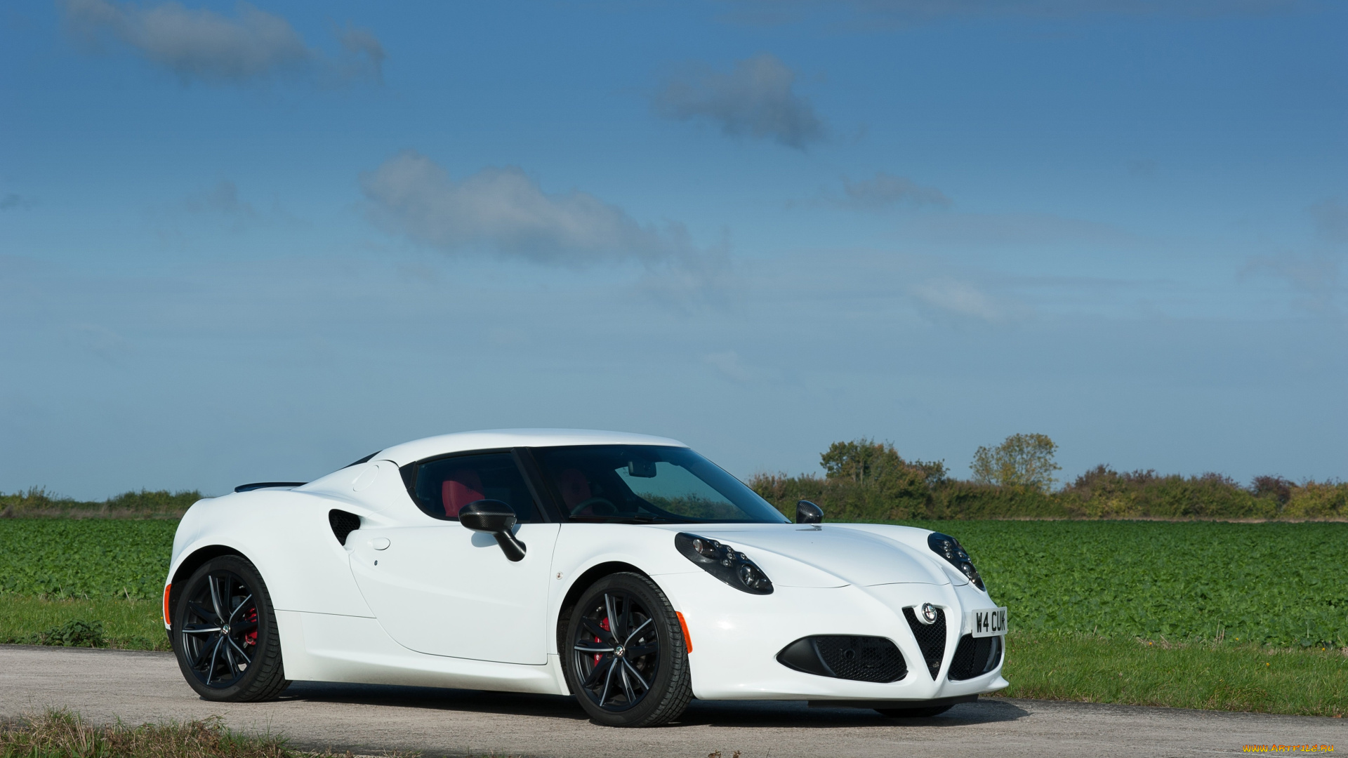 автомобили, alfa, romeo, uk-spec, 4c, alfa, romeo, 2014г, 960, светлый