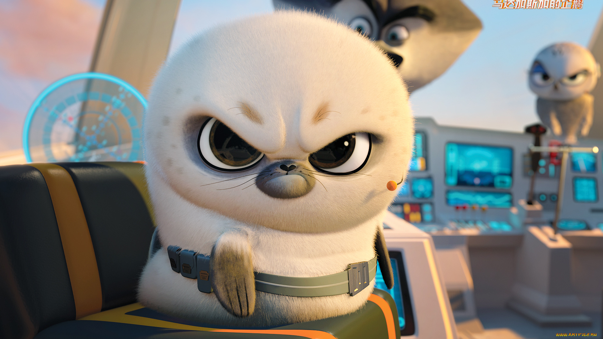 мультфильмы, the, penguins, of, madagascar, взгляд