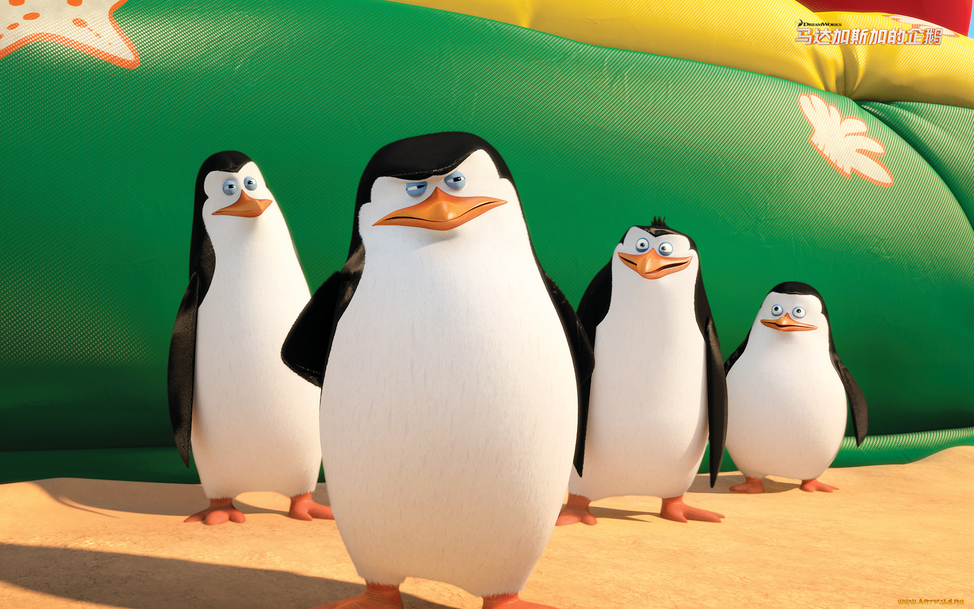 мультфильмы, the, penguins, of, madagascar, клюв, глаза, пингвины