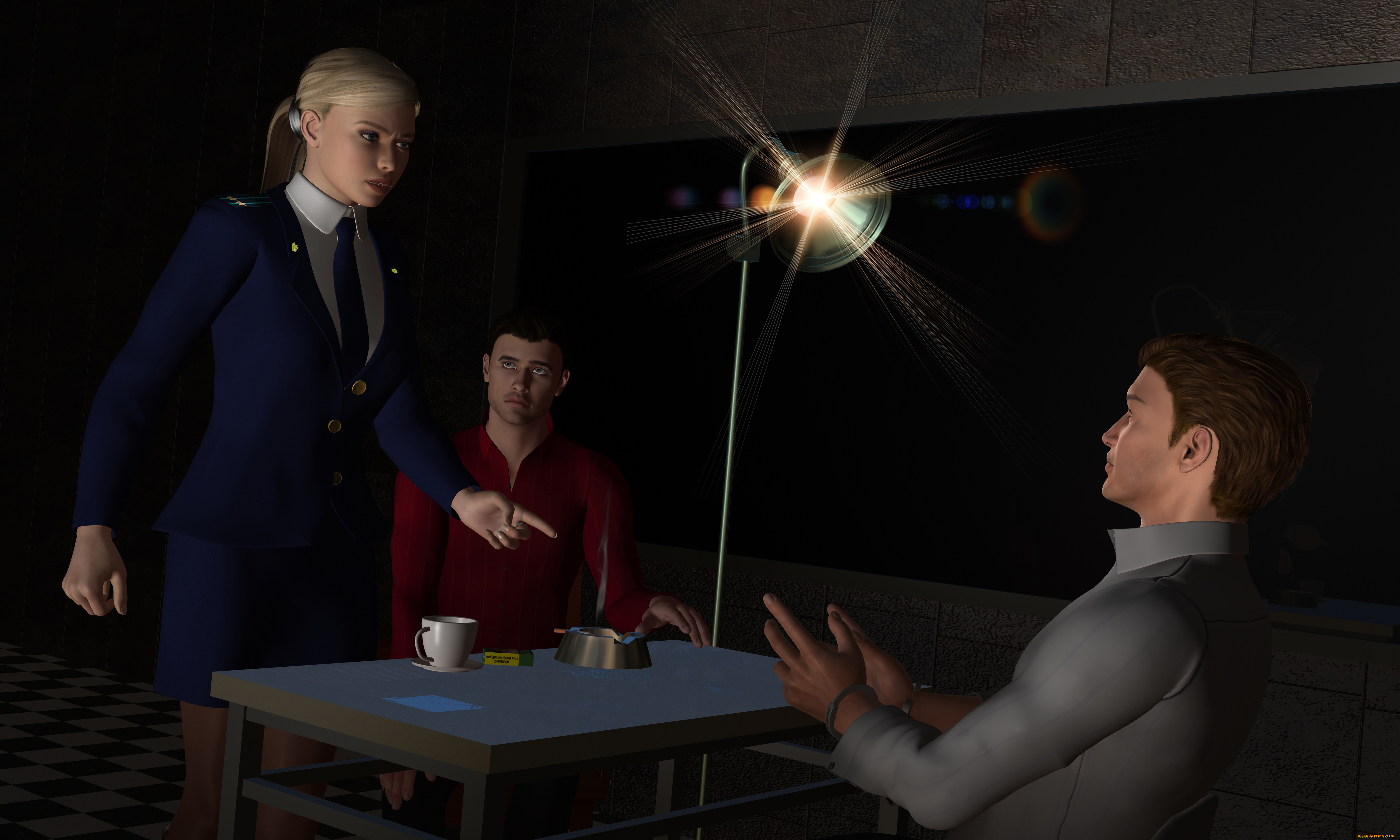 she, wolf, 3д, графика, фантазия, , fantasy, фон, чашка, девушка, мужчины