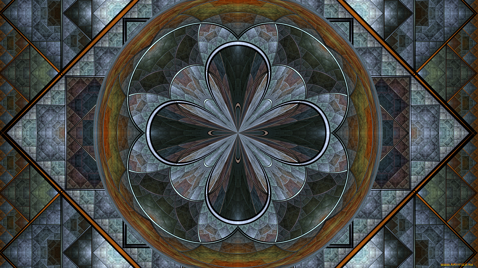 3д, графика, фракталы, , fractal, цвета, фон, узор