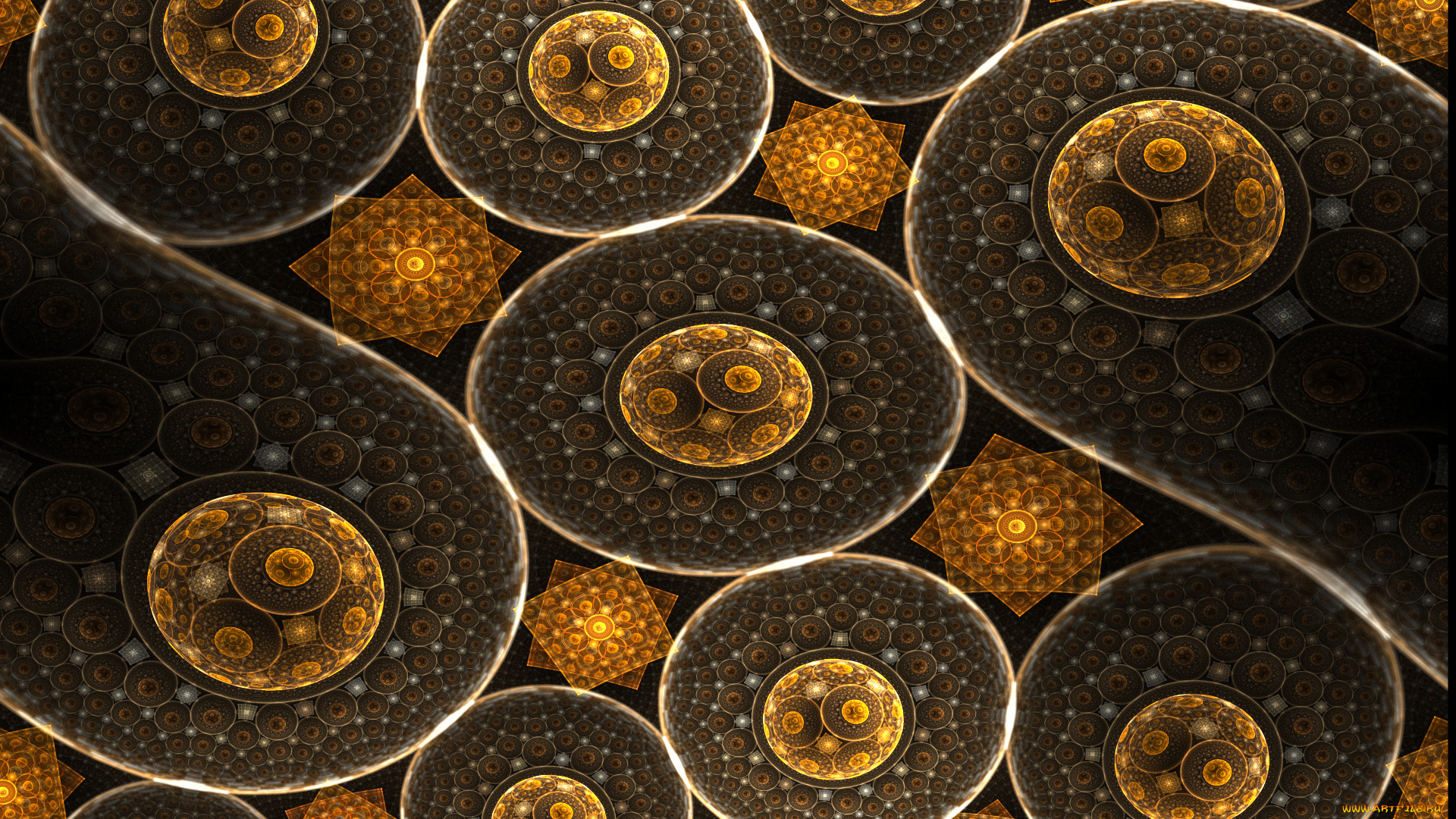 3д, графика, фракталы, , fractal, фон, цвета, узор