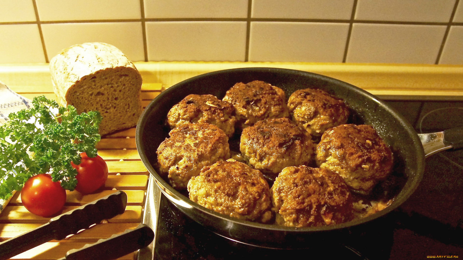 еда, мясные, блюда, котлеты