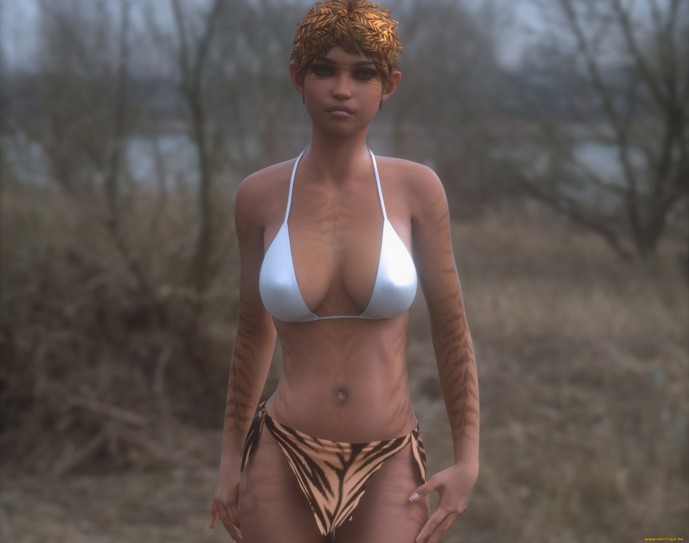 3д, графика, люди, , people, фон, взгляд, девушка