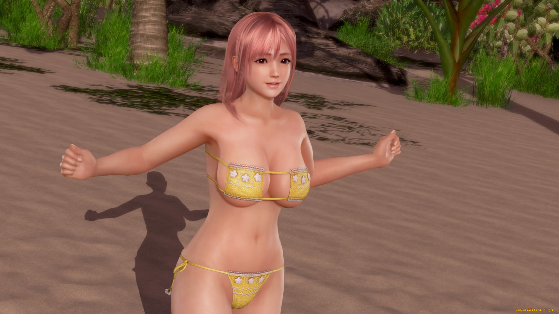 3д, графика, люди, , people, девушка, взгляд, фон