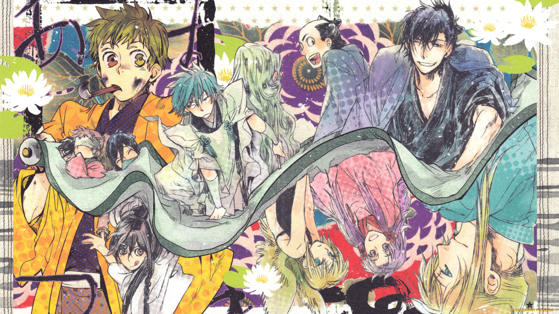 аниме, amatsuki, персонажи