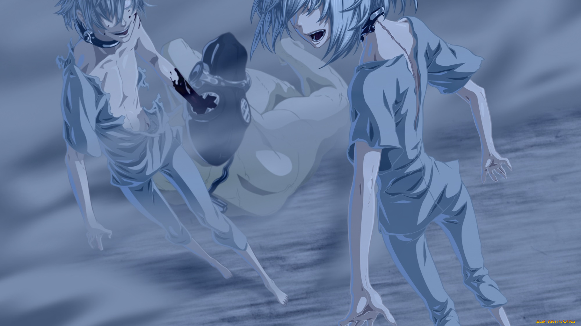 аниме, dogs, , bullets, &, carnage, монстры