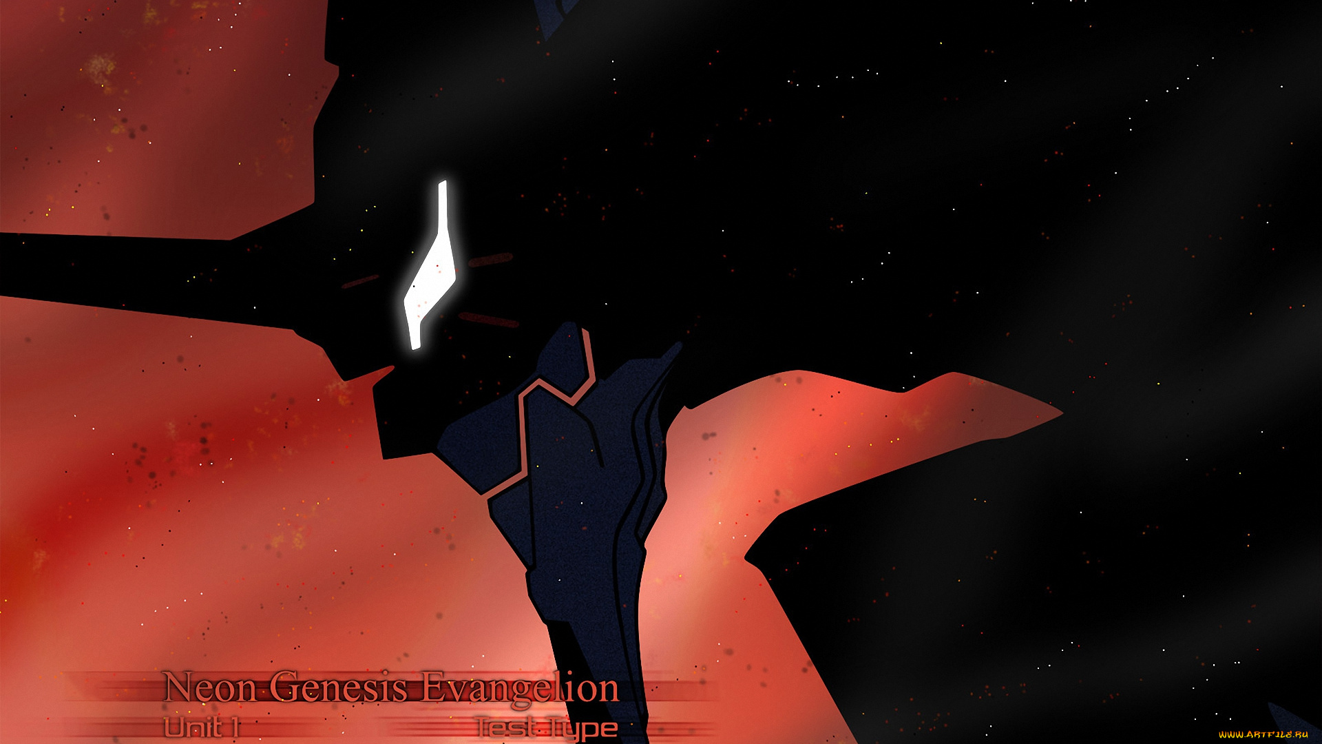 аниме, evangelion, монстр, меха, робот, eva01