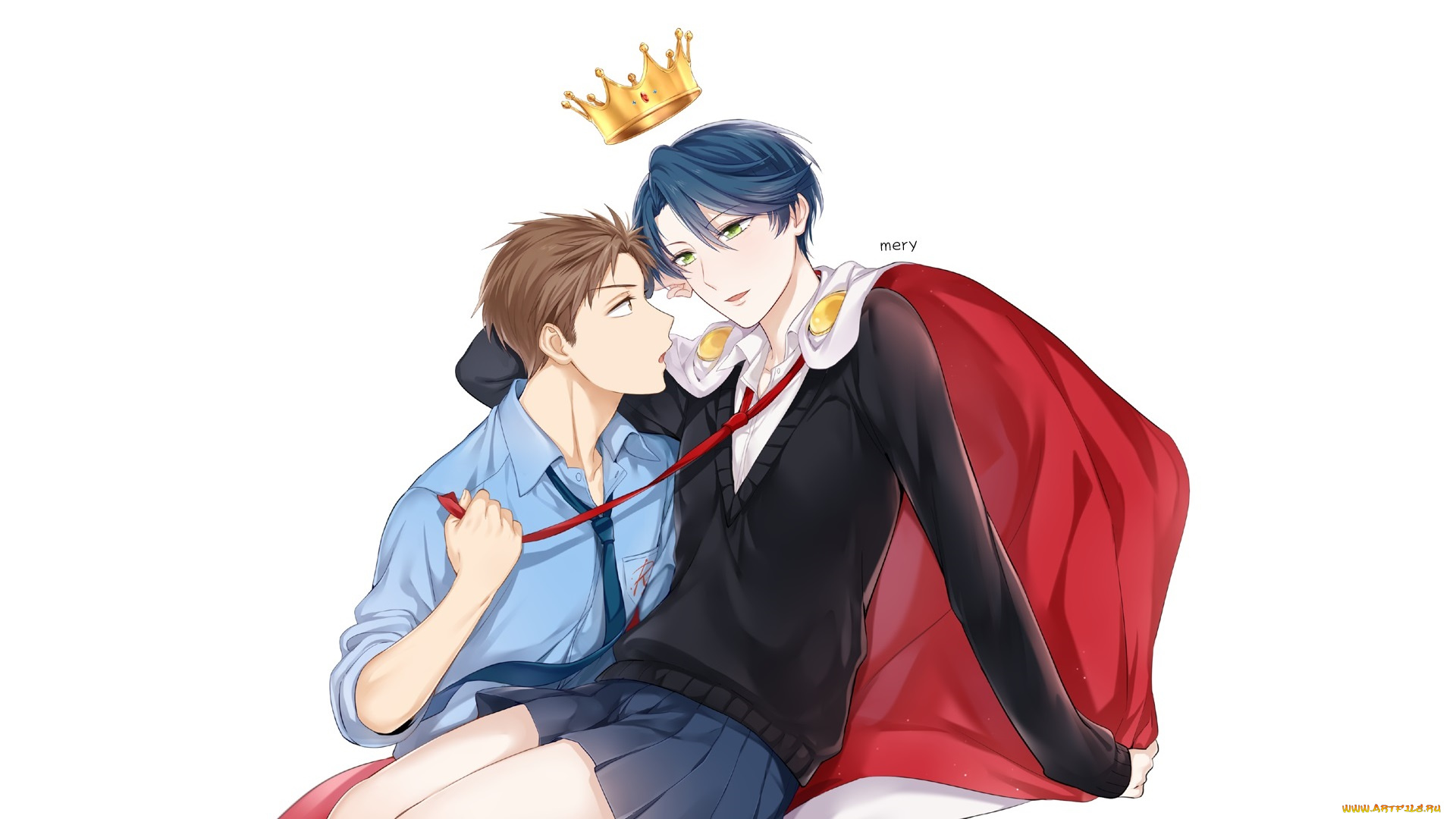 аниме, gekkan, shoujo, nozaki-kun, парень, девушка