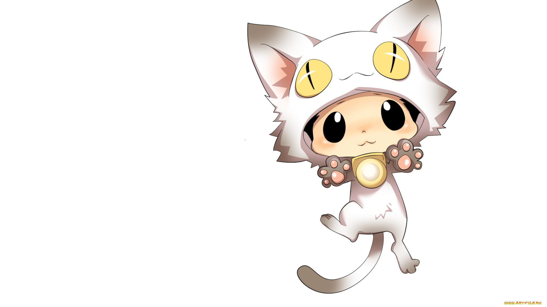 аниме, katekyo, hitman, reborn, реборн, reborn, минимализм, арт, неко, cat, детская