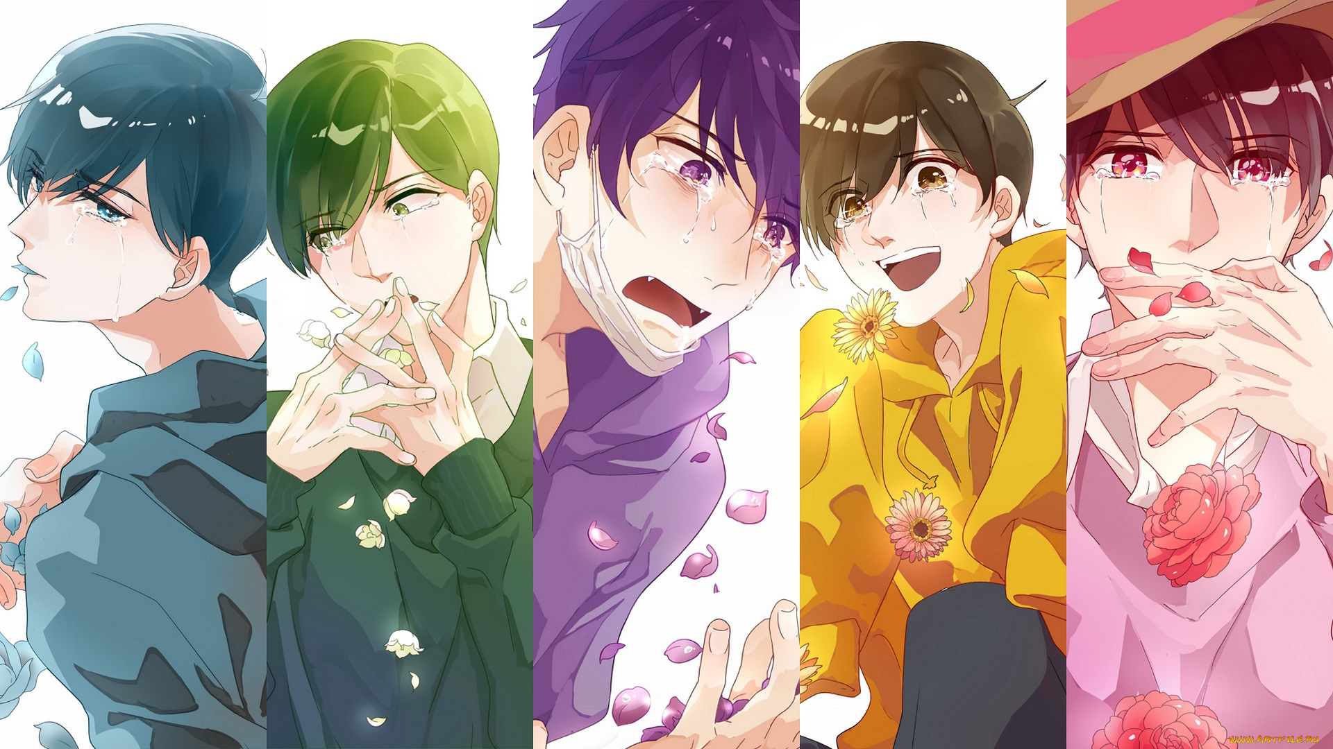 аниме, osomatsu-san, осоматсу-сан