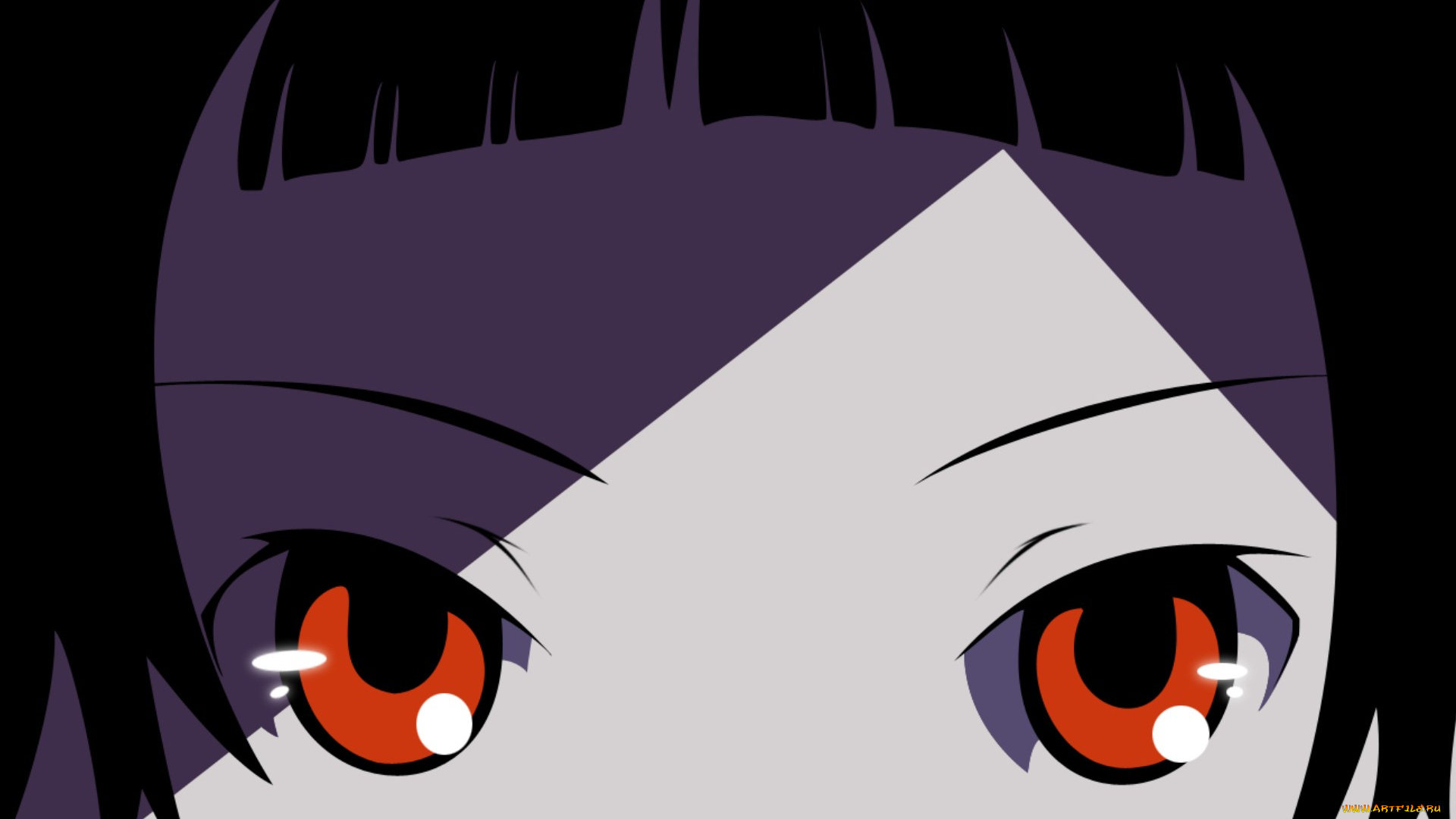 аниме, sayonara, zetsubo, sensei, девушка, взгляд, фон