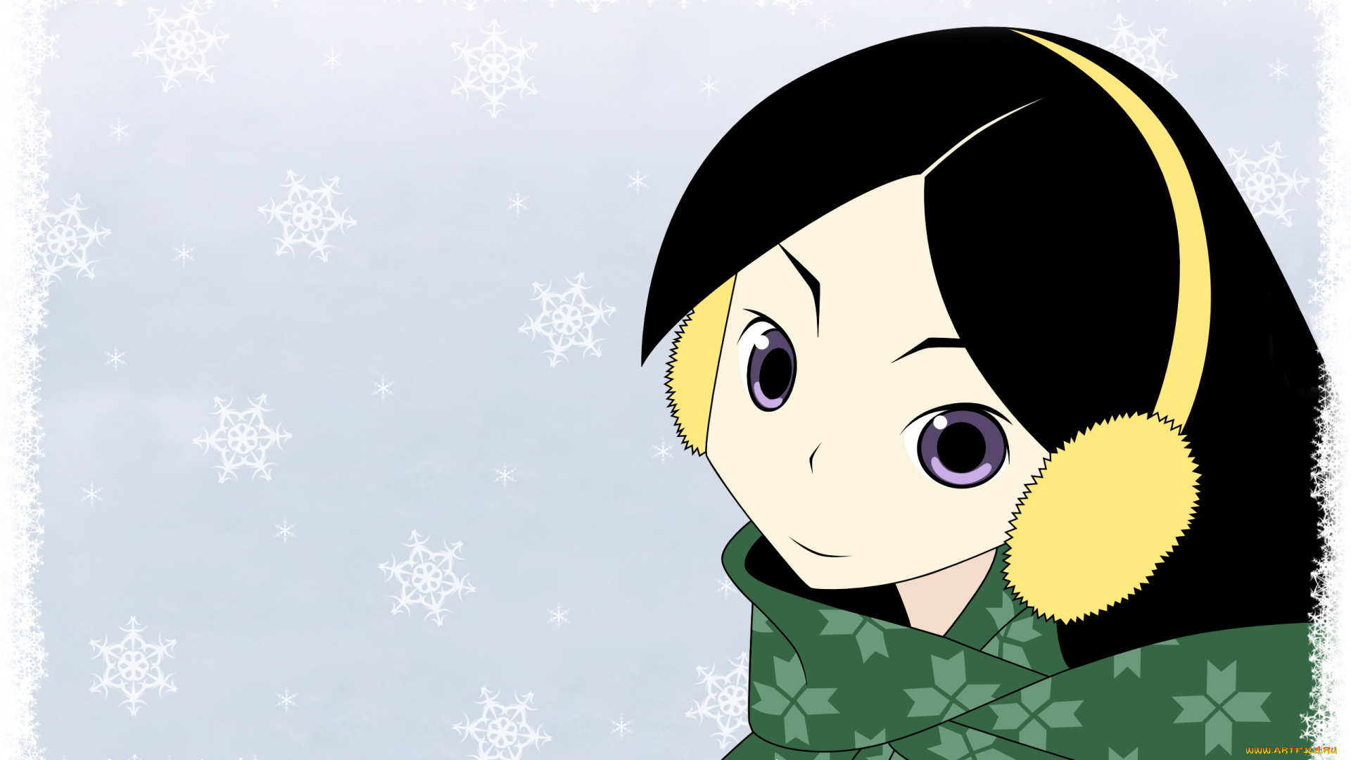 аниме, sayonara, zetsubo, sensei, девушка, взгляд, фон