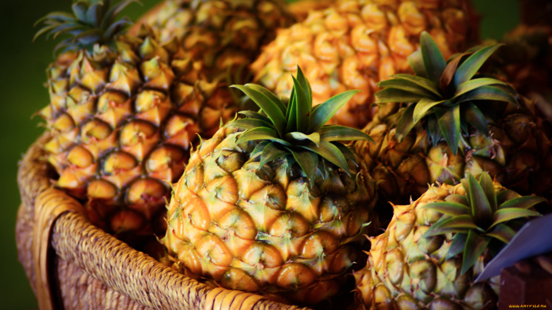 еда, ананас, плоды