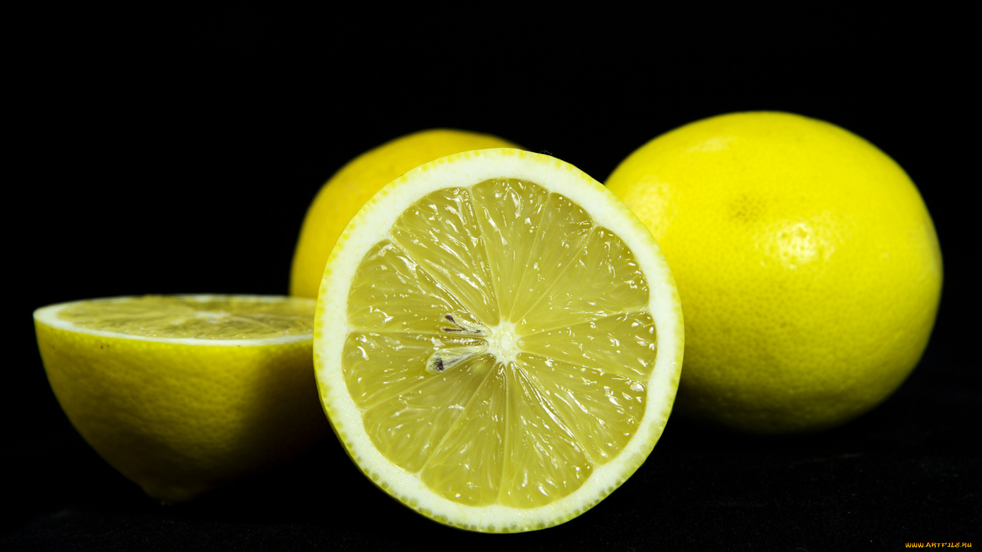 еда, цитрусы, лимоны