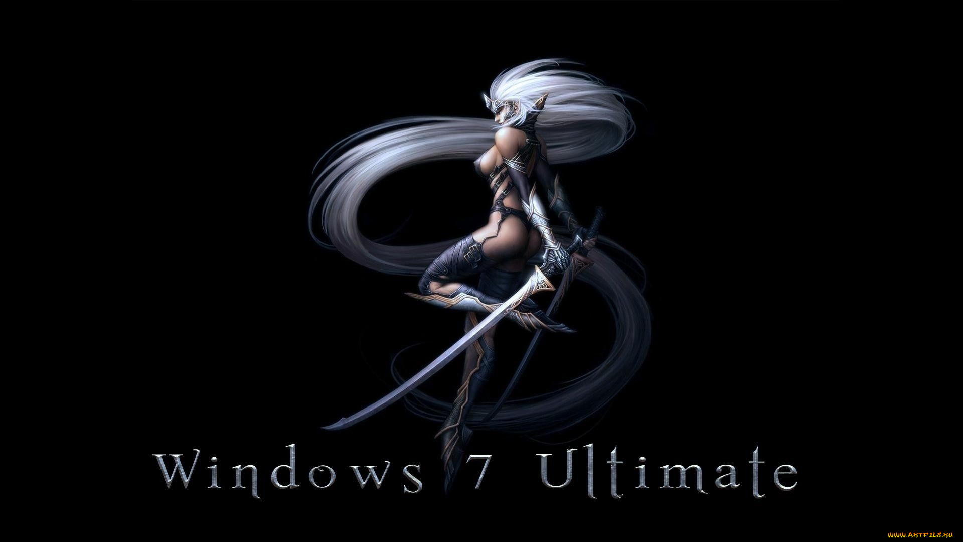 компьютеры, windows, 7, , vienna, фон, логотип