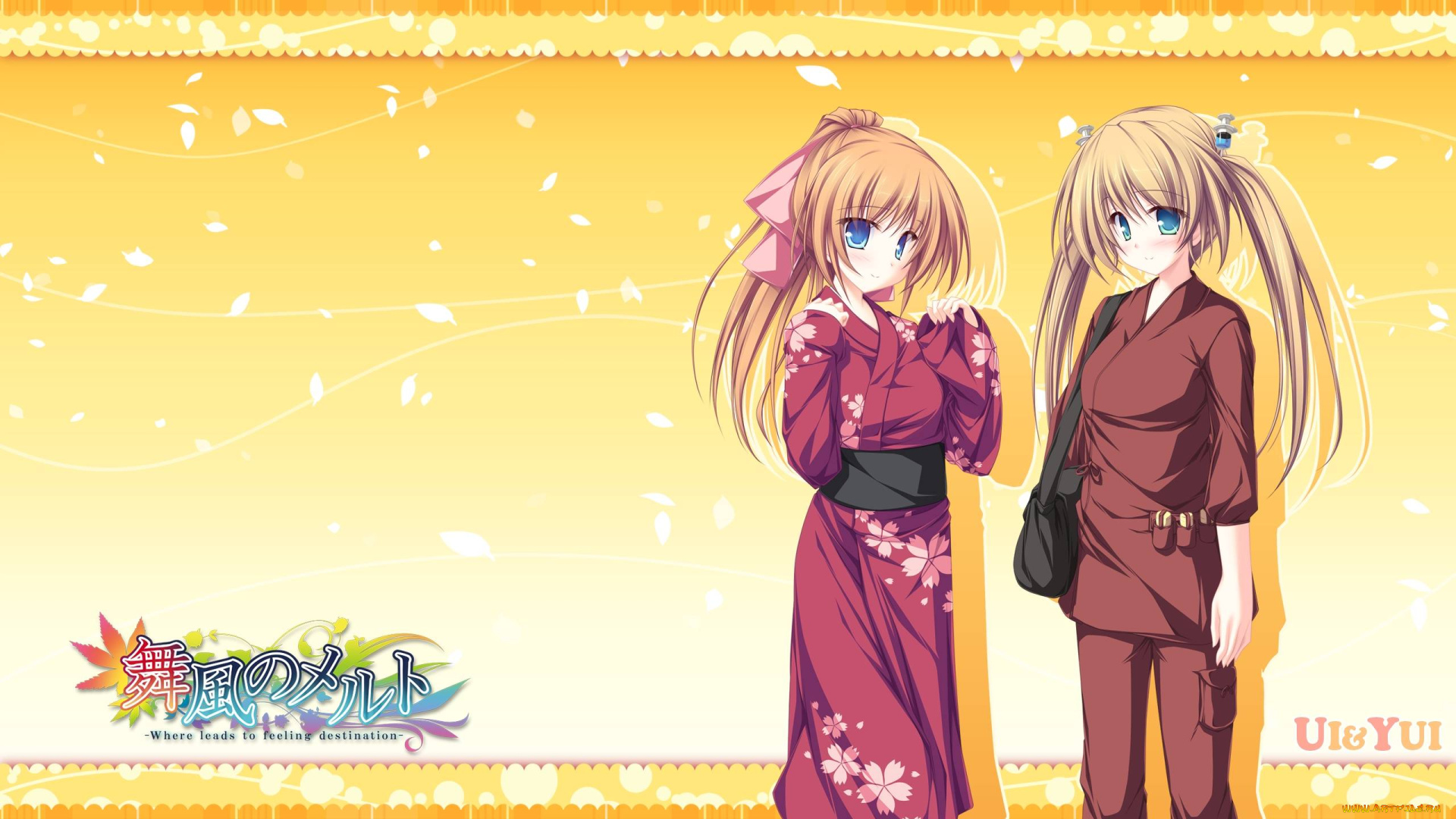 maikaze, no, melt, аниме, фон, взгляд, девушки