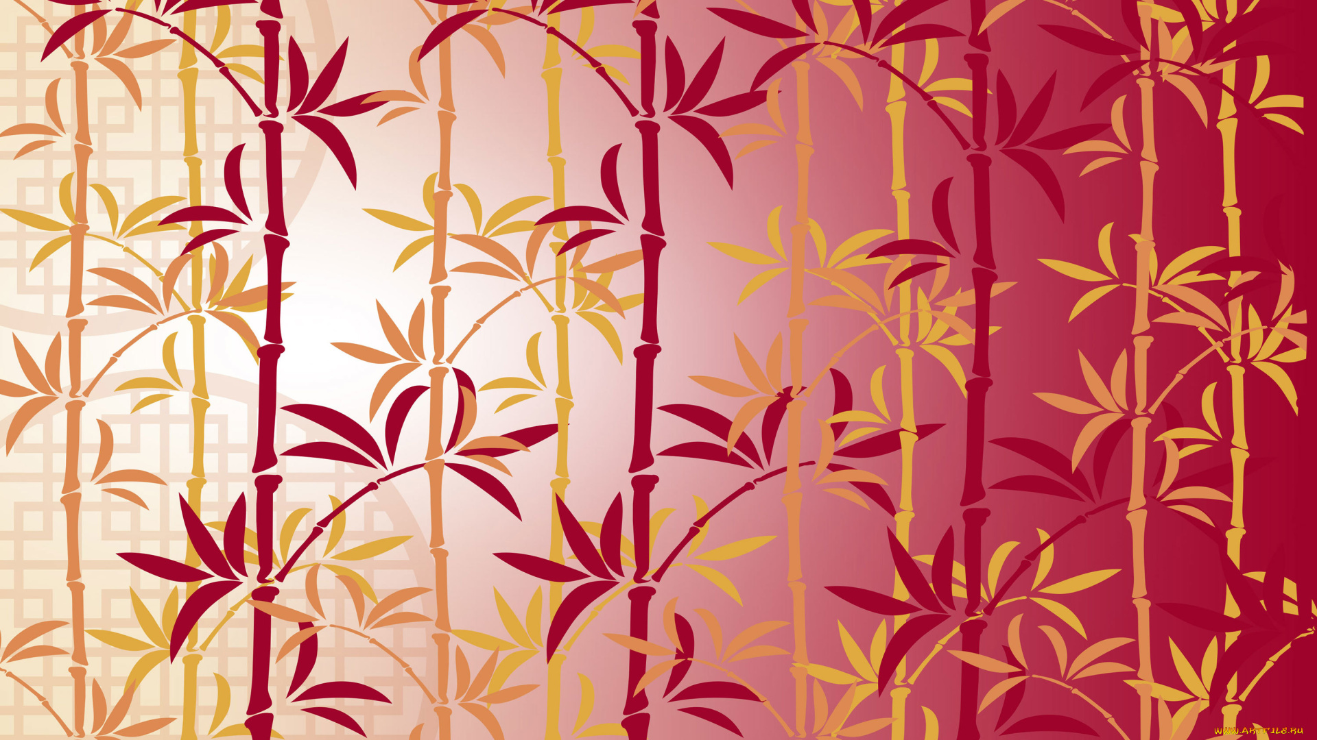 векторная, графика, природа, , nature, бамбук, узор, китаи, chinese, lunar, new, year