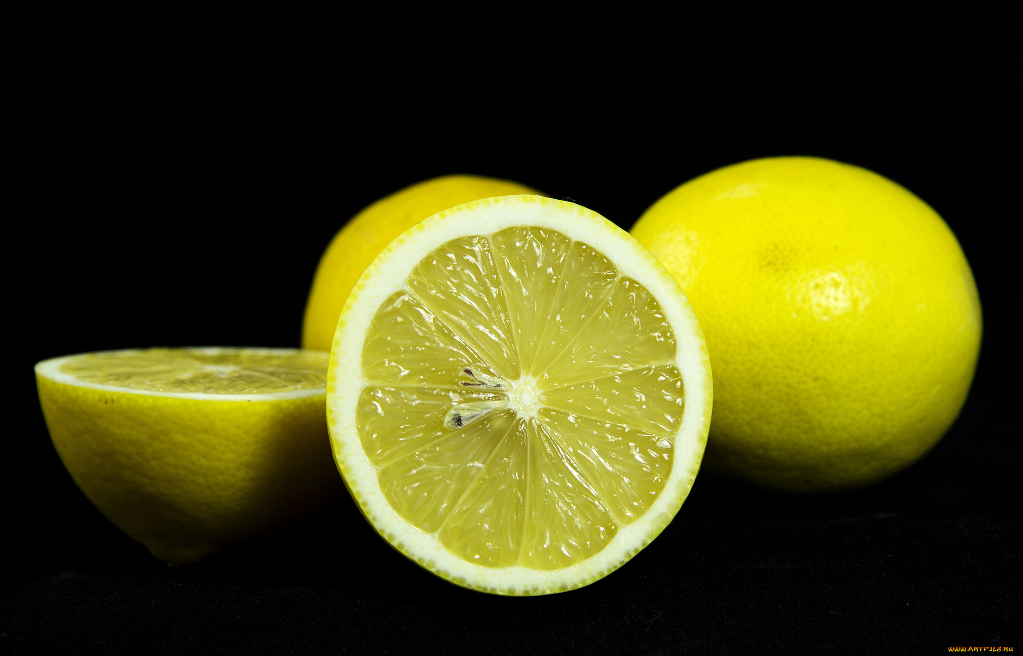 еда, цитрусы, лимоны