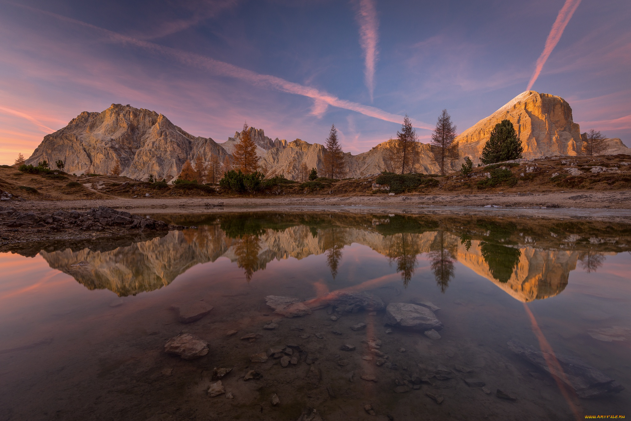 природа, реки, озера, облака, водоем, горы