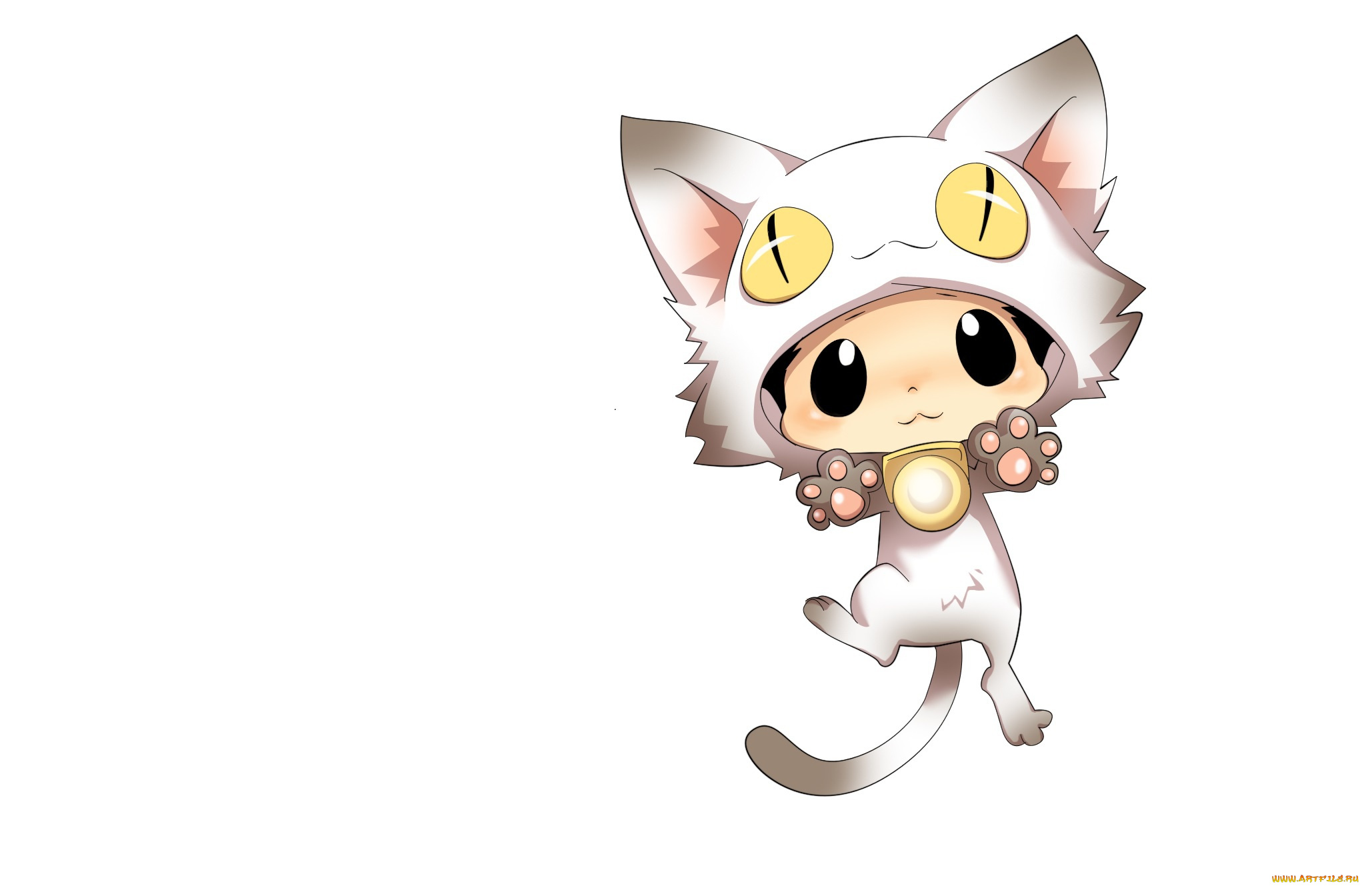 аниме, katekyo, hitman, reborn, реборн, reborn, минимализм, арт, неко, cat, детская