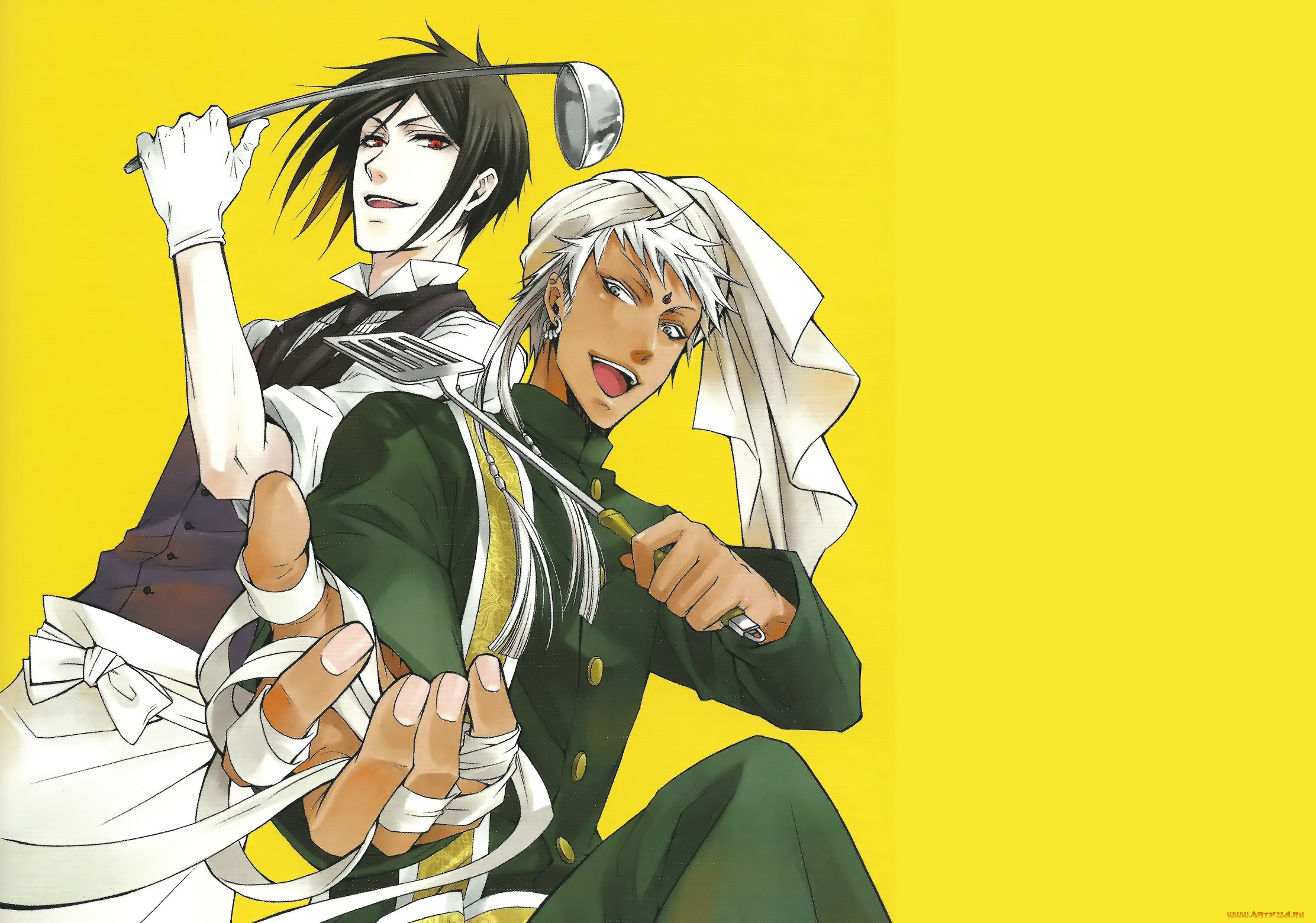 аниме, kuroshitsuji, тёмный, дворецкий