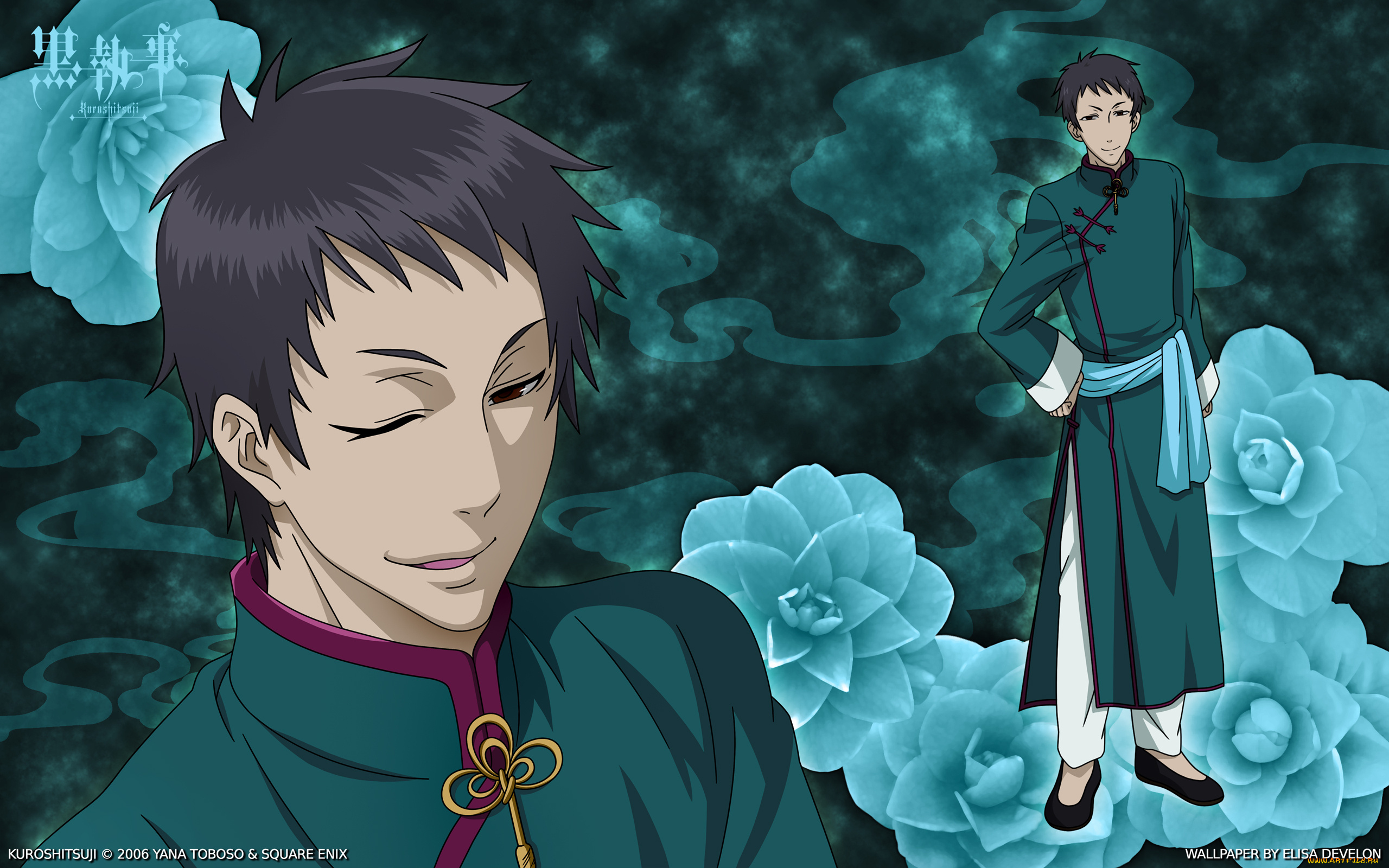 аниме, kuroshitsuji, lau