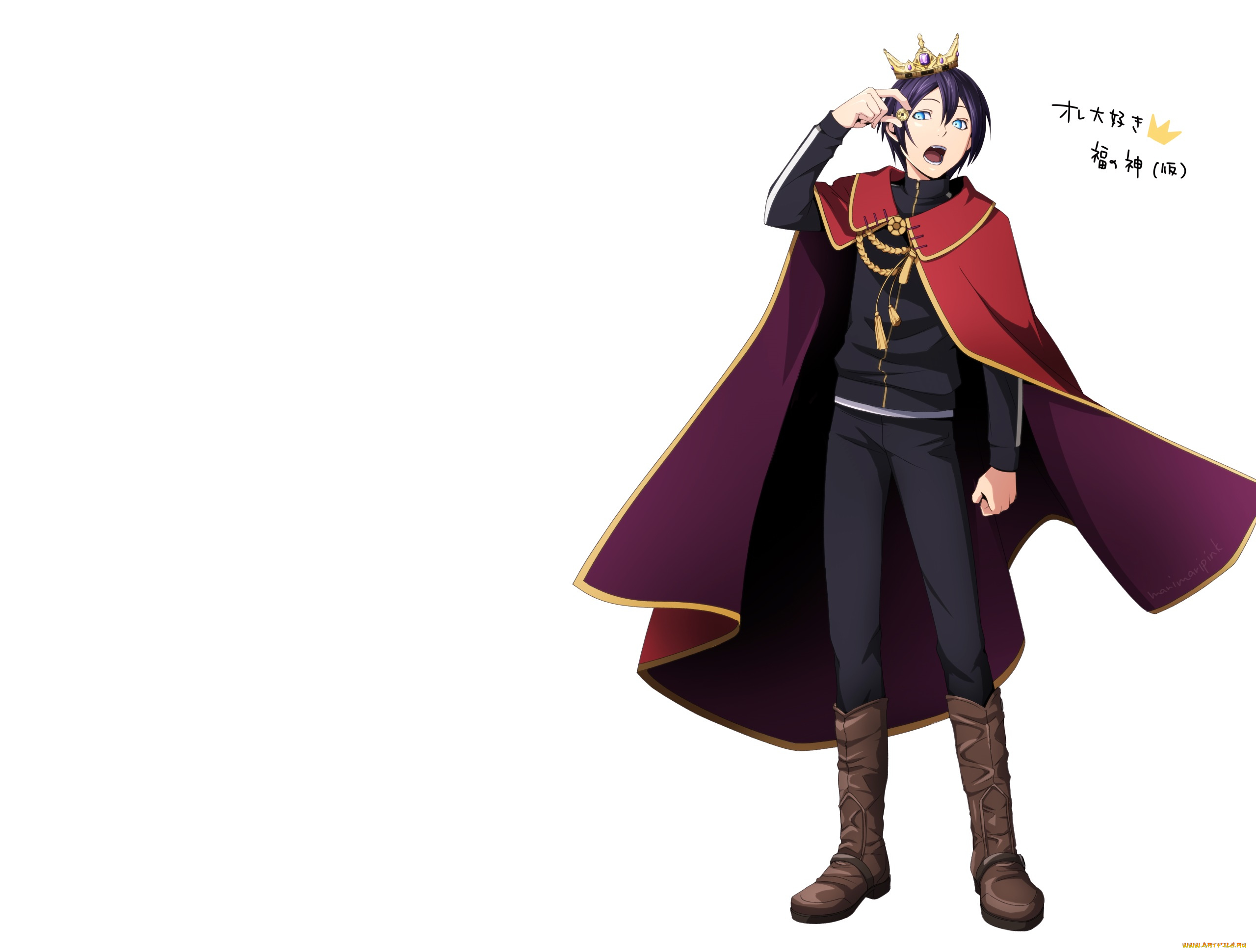 аниме, noragami, Ято