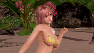 обоя 3д графика, люди , people, девушка, взгляд, фон