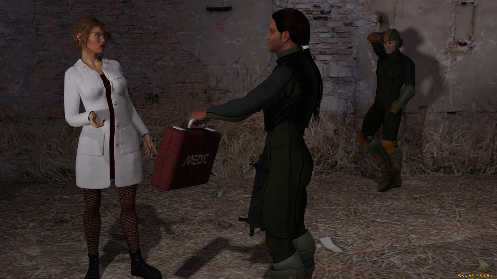 3д, графика, люди, , people, взгляд, девушка, фон