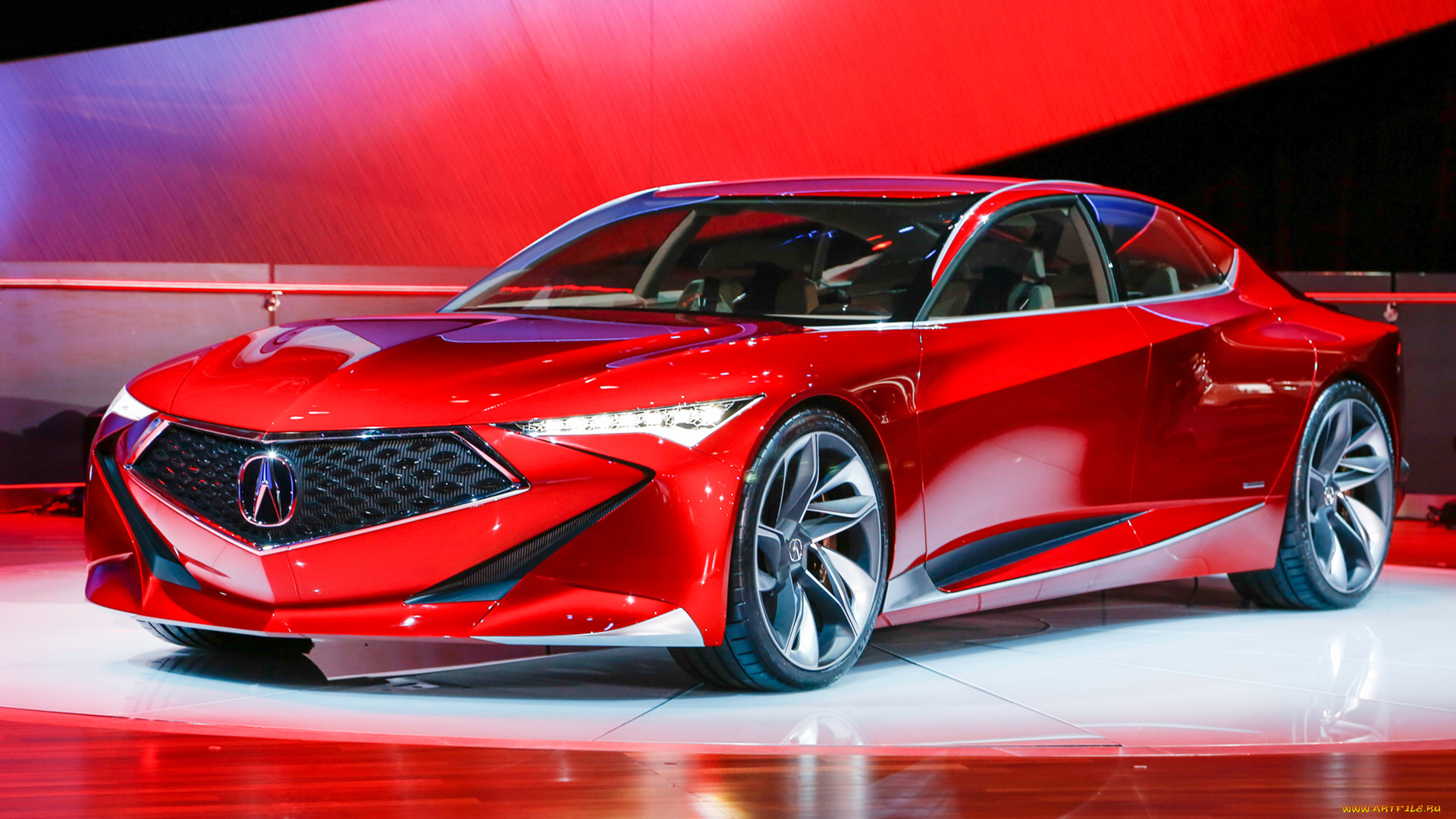 acura, precision, concept, 2018, автомобили, выставки, и, уличные, фото, concept, acura, выставка, красная, 2018, precision, автосалон