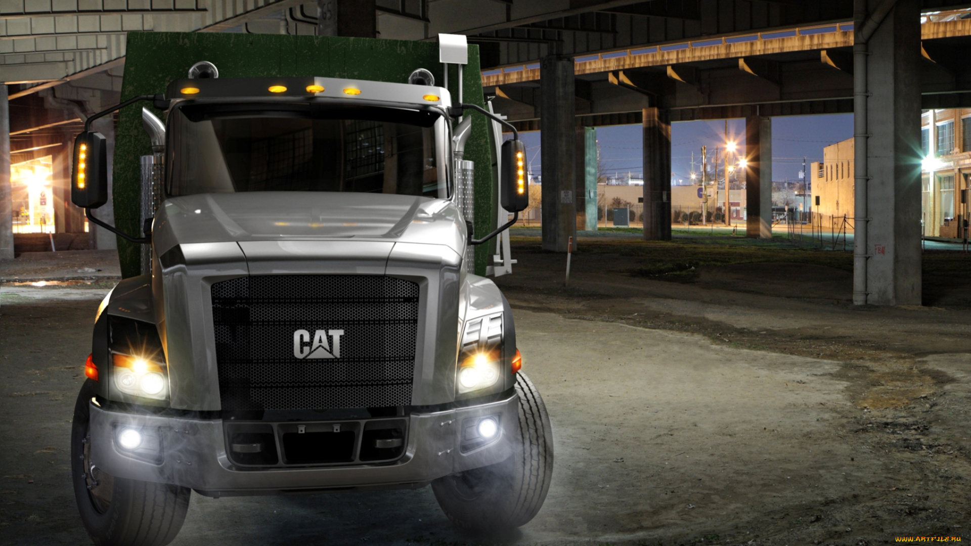 caterpillar, ct660, rolloffcon, 2011, автомобили, cat, trucks, авто