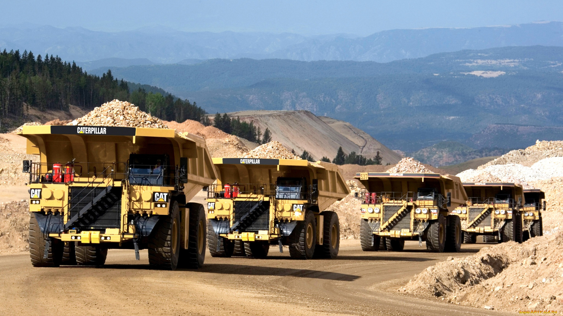 caterpillar, raznoe, техника, строительная, техника, грузовик, авто