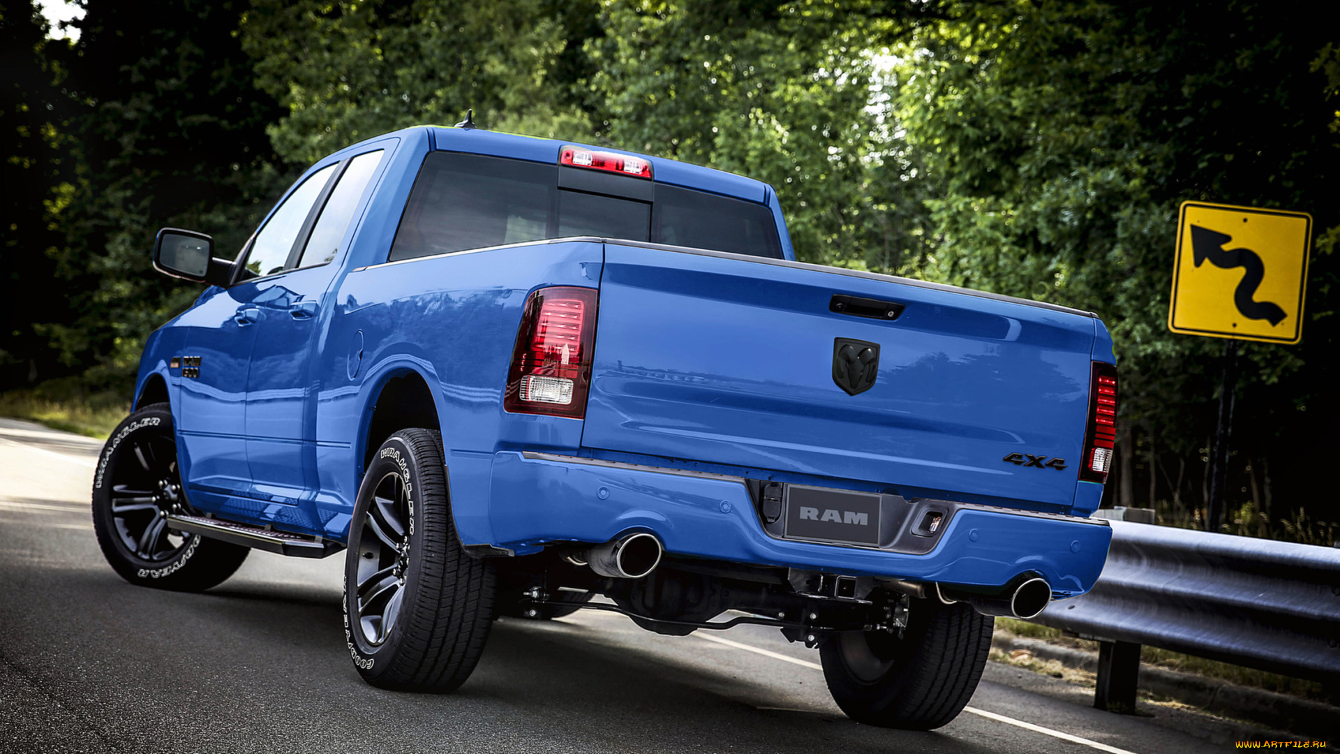 dodge, ram, 1500, hydro, blue, sport, 2018, автомобили, ram, 2018, sport, blue, hydro, 1500, dodge