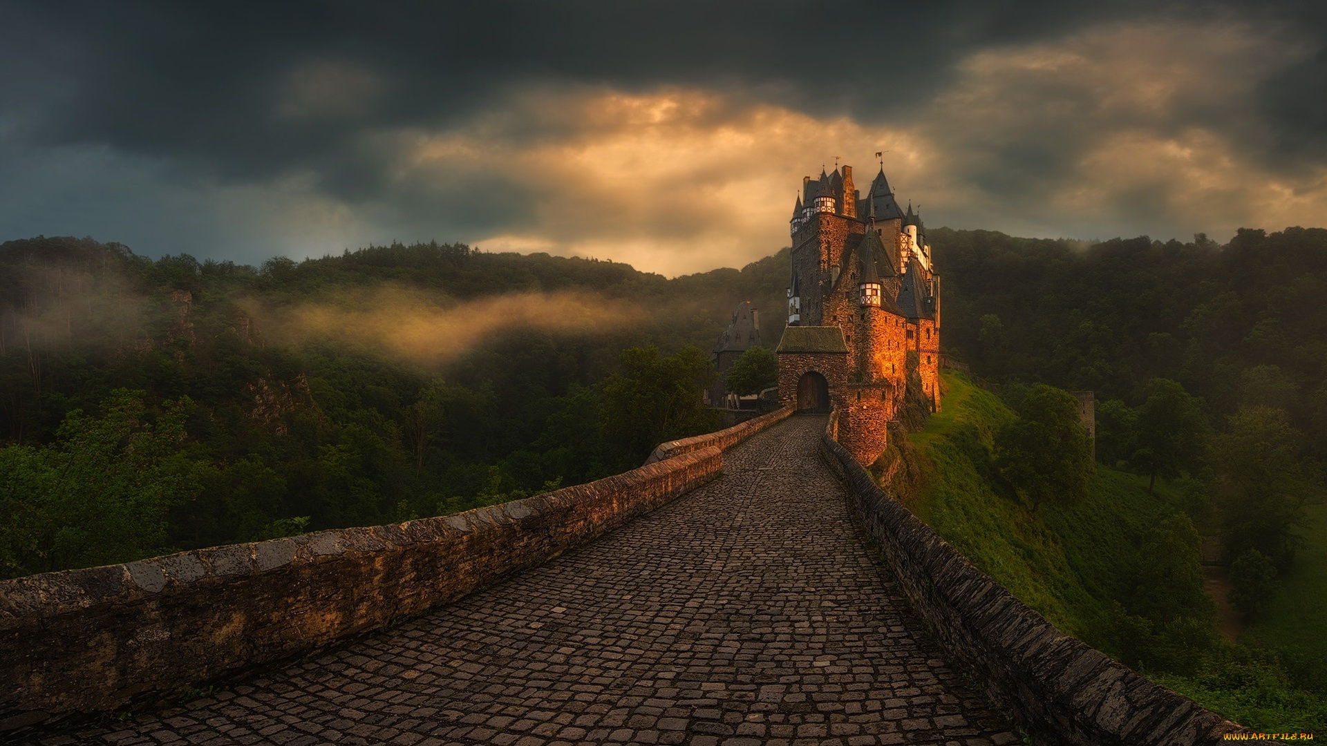 eltz, castle, города, замки, германии, eltz, castle