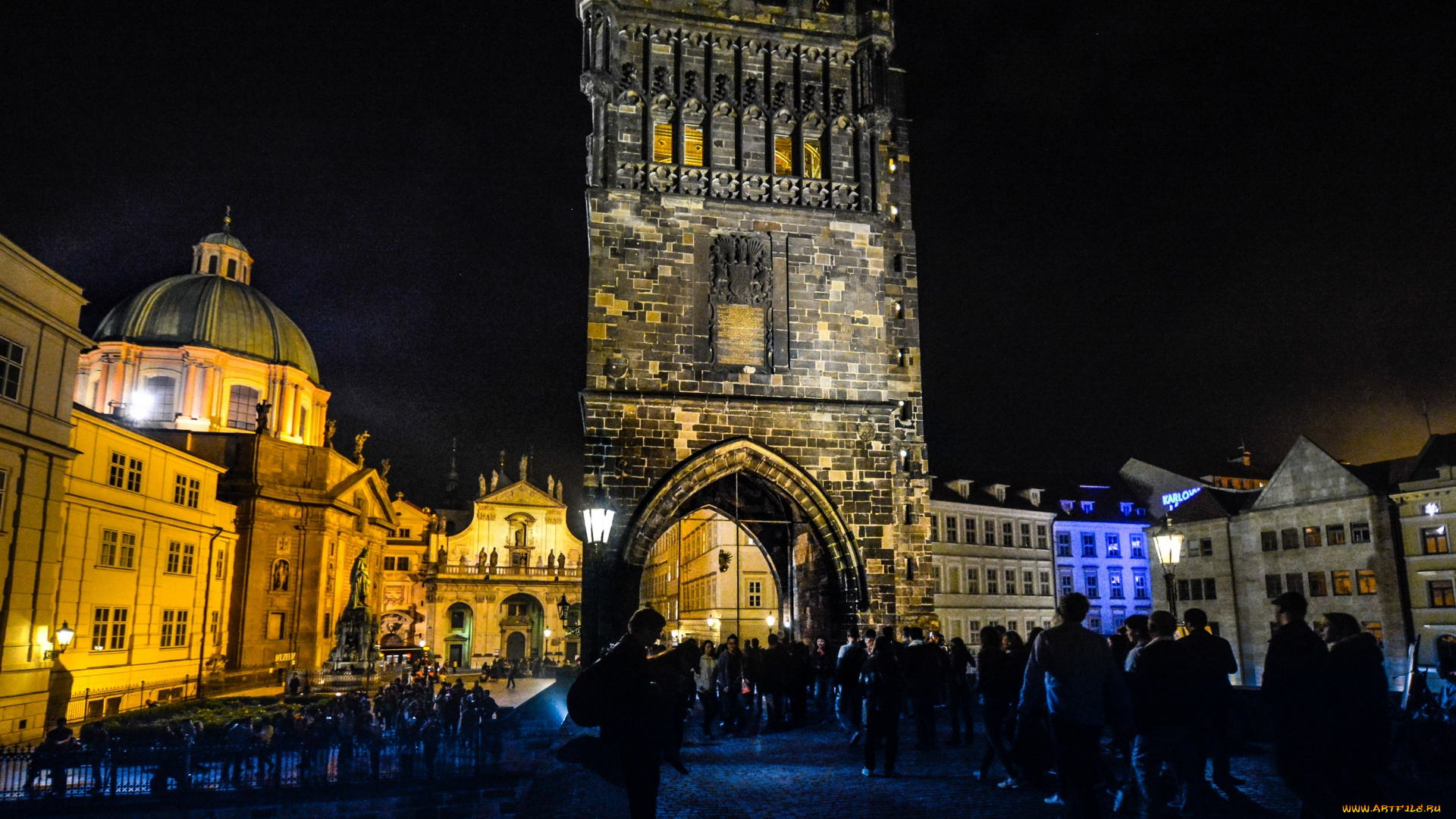 города, прага, , Чехия, charles, bridge