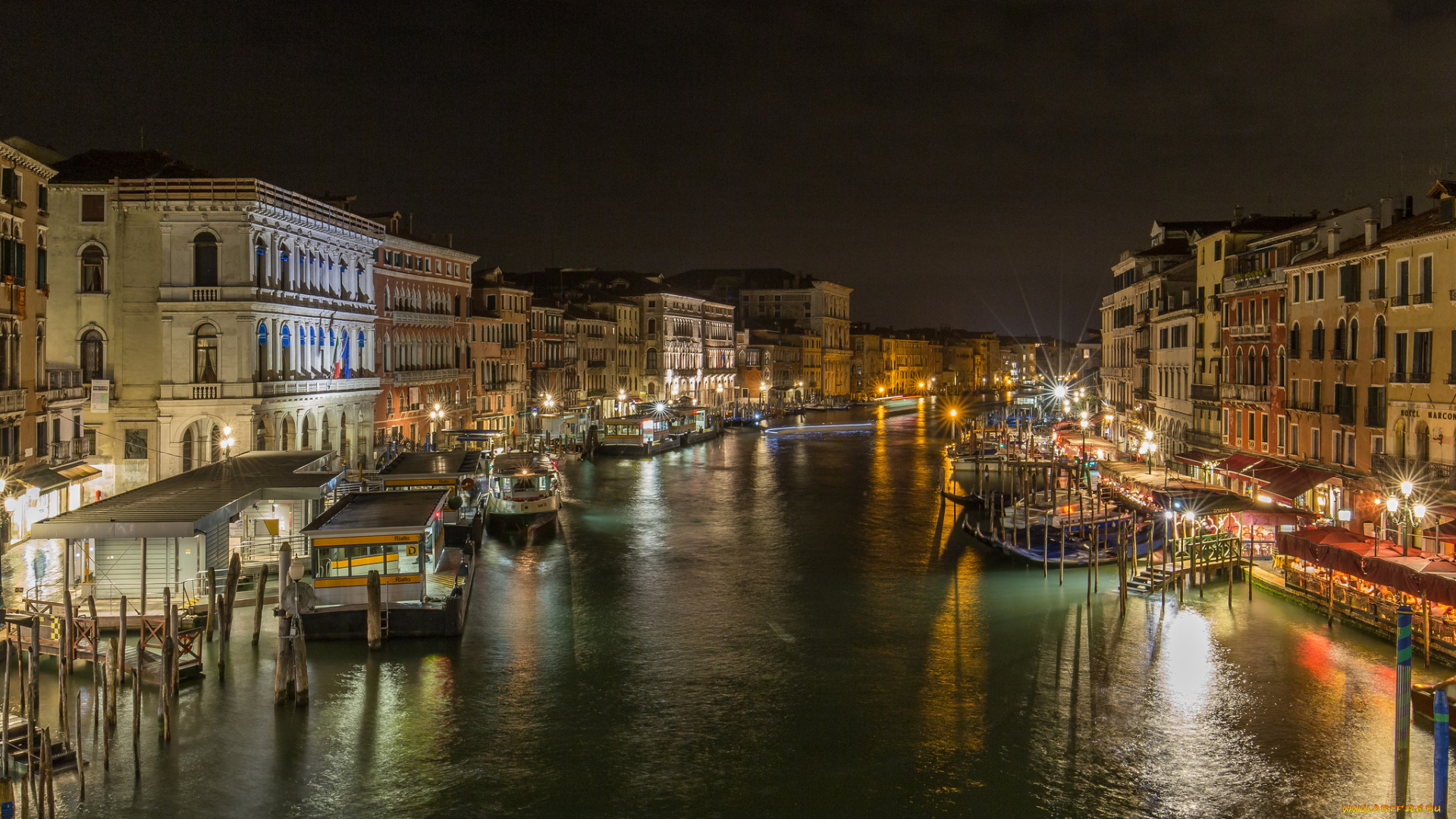 grand, canale, города, венеция, , италия, канал