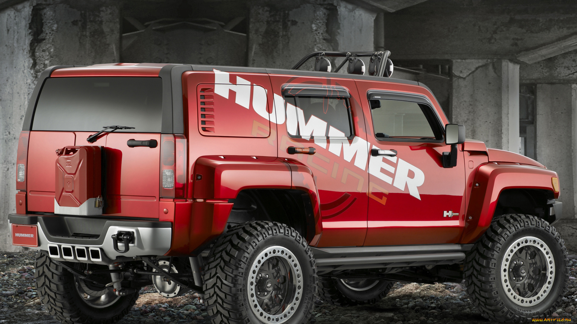 hummer, h3r, off, road, concept, 2007, автомобили, hummer, 2007, h3r, concept, road, off