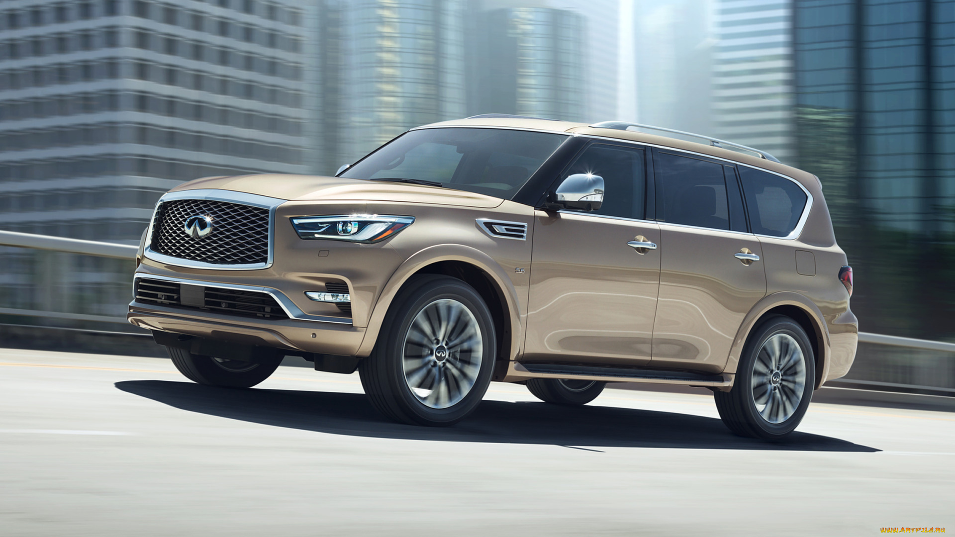 infiniti, qx80, 2018, автомобили, infiniti, 2018, внедорожник, qx80
