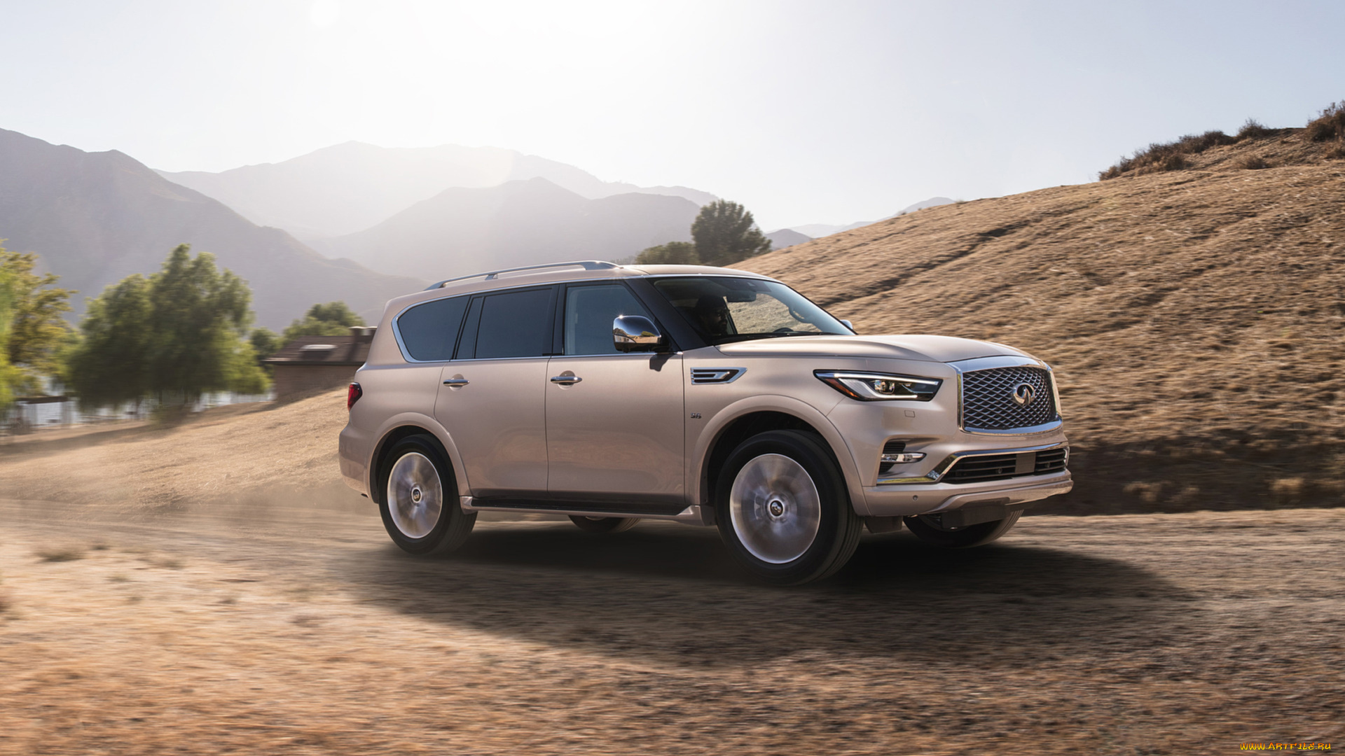 infiniti, qx80, 2018, автомобили, infiniti, qx80, 2018, внедорожник